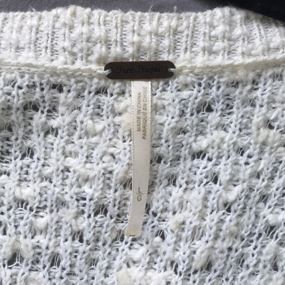 Free People Oversized Oatmeal Sweater - Picture 4 of 6